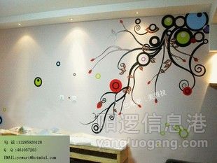 喜家乐彩绘贴3