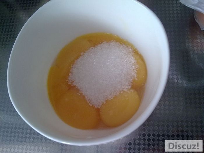 蛋黄加糖