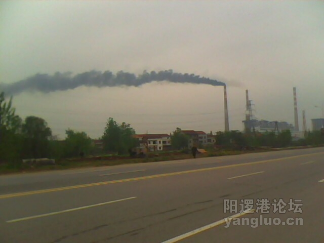 阳逻电厂空气污染