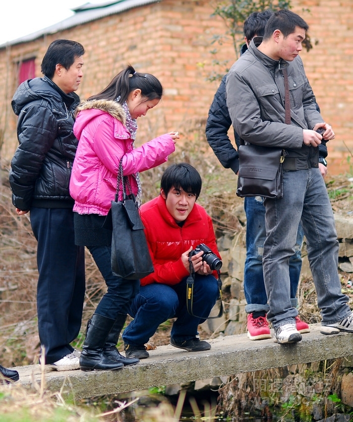 问津桥上的小帅哥
