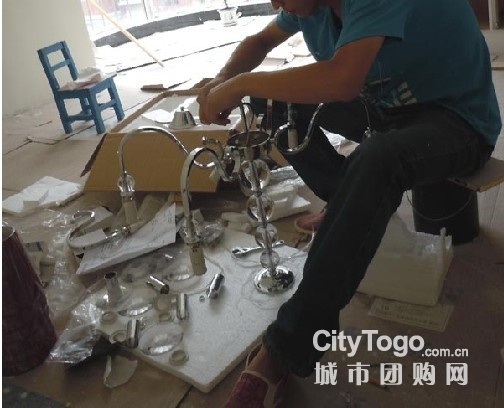 主卧水晶灯