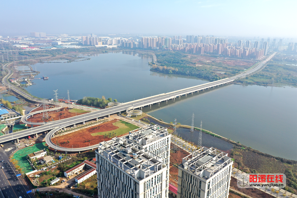 武汉江北快速路柴泊湖大桥